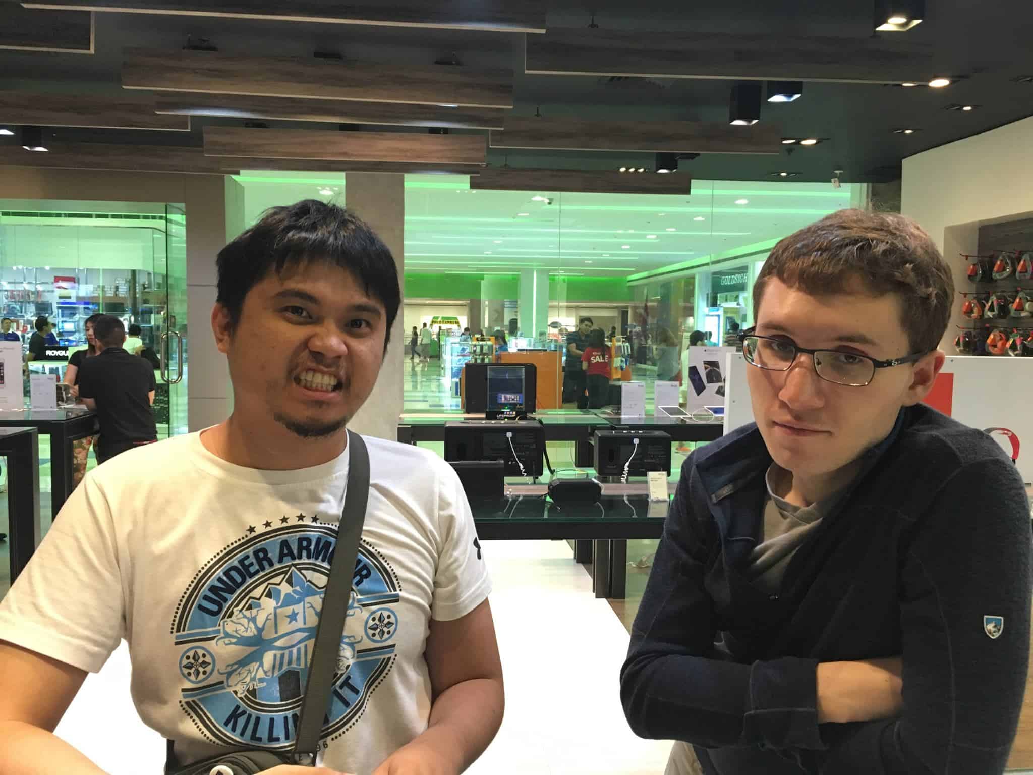 My executive assistant Ralph, who hasn't quite learned how to smile yet.